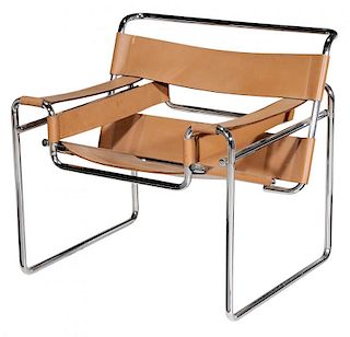 Marcel Breuer Chrome and Leather