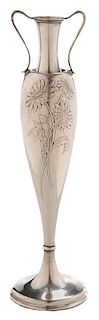 Tiffany Sterling Vase