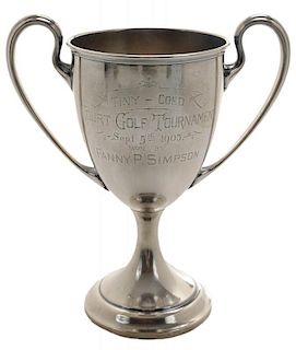 Gorham Sterling Golf Trophy