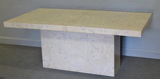 Midcentury Milo Baughman Pedestal Desk / Table.