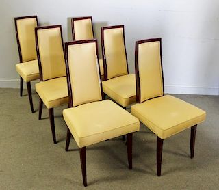 Midcentury Set of Harvey Probber Dining Chairs.