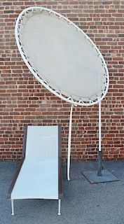 Richard Schultz for Knoll Lounge Chair & Sun Shade