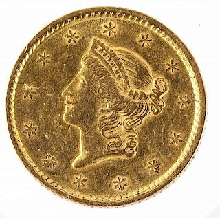 1852 Type 1 $1.00 Gold Piece