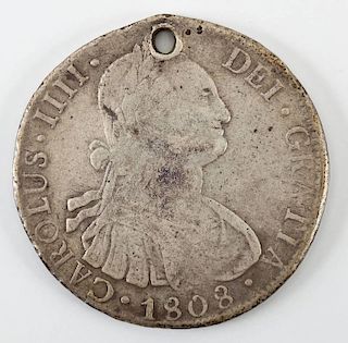 1808 Bolivia Potosi Mint Silver 8 Reales