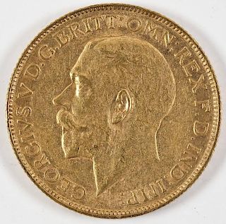 1918 Australian Gold Sovereign Perth