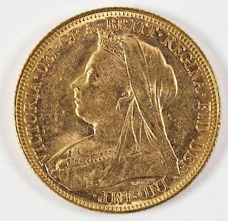 1900 Australian Gold Sovereign Melbourne