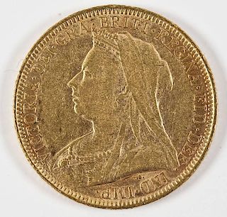 1893 British Gold Sovereign