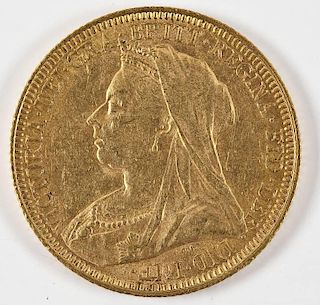 1893 Australian Gold Sovereign Sydney