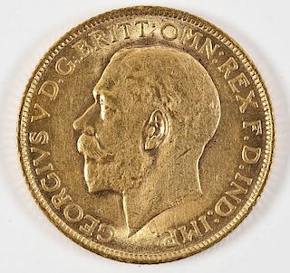 1913 British Gold Sovereign