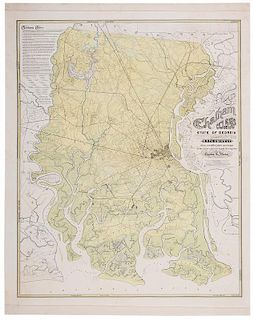 [Map of Chatham County State of