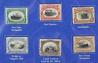 1901 Pan-American Stamp Set