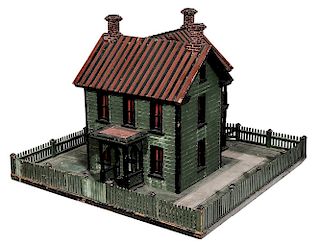 Scale Model of a Victorian House