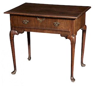 Queen Anne Walnut Dressing Table
