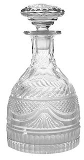 Very Large Cut Crystal Decanter