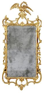 Rococo Carved and Gilt Wood Mirror