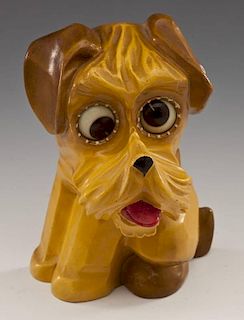 Oswald Rotating Eyes Dog Clock Yorkshire Terrier