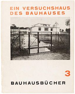 BAUHAUSBUECHER 3, EIN VERSUCHSHAUS DES BAUHAUSES IN WEIMAR, 1925
