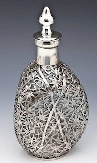 Taiping Sterling Chinese Pinch Bottle Decanter