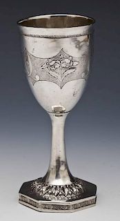 Czechoslovakian Sterling Silver Chalice