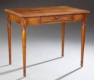 French Directoire Style Carved Beech Dressing Tabl