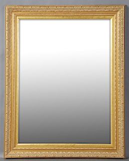Contemporary Louis XV Style Gilt Overmantel Mirror