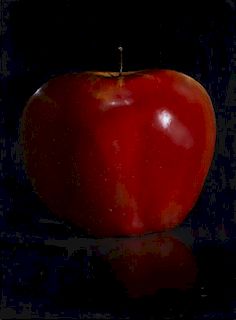 Tom Seghi (1942-2011, American), "Red Apple," 1996