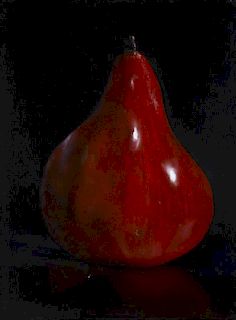 Tom Seghi (1942-2011, American), "Red Pear," 1996,