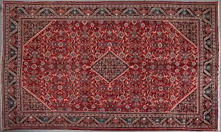 Persian Antique Mahal Carpet, 11' x 18'