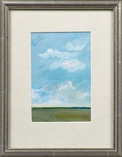 Katharine White, "Louisiana Clouds," 20th c., goua