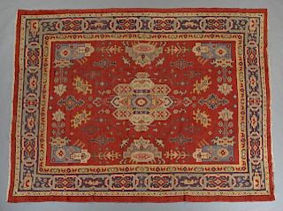 Oushak Carpet, 10' x 12'.