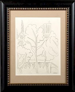 Henri Matisse (1869-1954), "Notre Dame," original