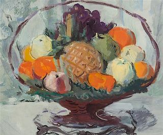 Alexandre Jacovleff, (Russian, 1887-1938), Etude, fruits