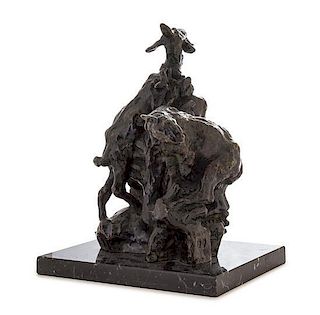 * Emile-Antoine Bourdelle, (French, 1861-1929), Goats, 1919
