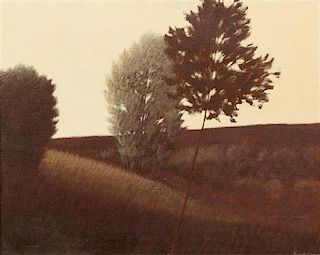 Robert Kipniss, (American, b. 1931), Hillside Landscape