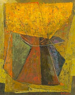 Angel Botello, (Puerto Rican, 1913-1986), Still Life, 1965