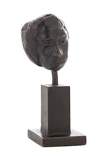 * Jean Jansem, (French, 1920-2013), Untitled (Head of a Woman)