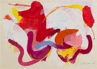 James Brooks, (American, 1902-1992), Untitled, 1968