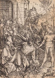Albrecht Durer, (German, 1474-1528), Christ Carrying the Cross (from The Large Passion), c. 1500