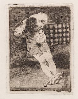 Francisco de Goya, (Spanish, 1746-1828), La seguridad de un reo no exige tormento, c. 1810–14
