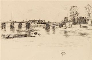 James Abbott McNeill Whistler, (American, 1834–1903), Fulham, 1879