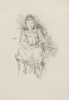 James Abbott McNeill Whistler, (American, 1834-1903), Little Dorothy