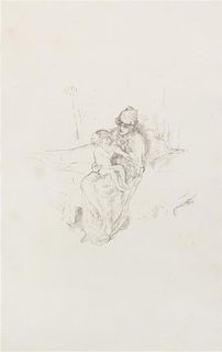 * James Abbott McNeill Whistler, (American, 1834–1903), Mother and Child, No. 1, c. 1891-1895