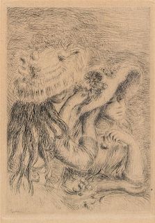 Pierre-Auguste Renoir, (French, 1841–1919), Le chapeau epingle, c. 1894