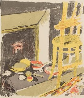 * Edouard Vuillard, (French, 1868-1940), L’atre (plate 8 from Paysages et interieurs), 1899