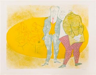 William Gropper, (American, 1987-1977), From the Senate Series (a group of six works), c. 1945