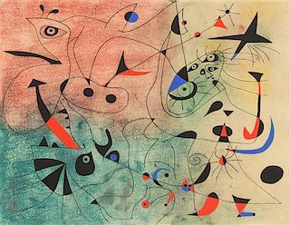 * After Joan Miro, (Spanish, 1893-1983), L'etoil matinale, 1940