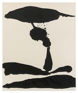 * Robert Motherwell, (American, 1915-1991), Africa 3 (from the Africa Suite), 1970