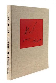 Robert Motherwell, (American, 1915-1991), Three Poems by Octavio Paz