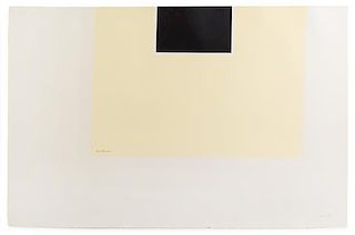 Robert Motherwell, (American, 1915-1991), Untitled (plate 2 from London Series II)