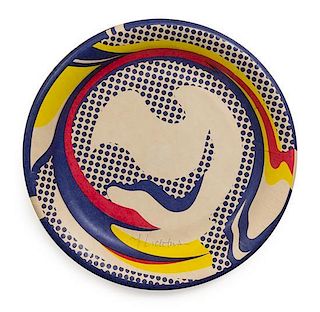 * Roy Lichtenstein, (American, 1923-1997), Assiette Pop, 1969